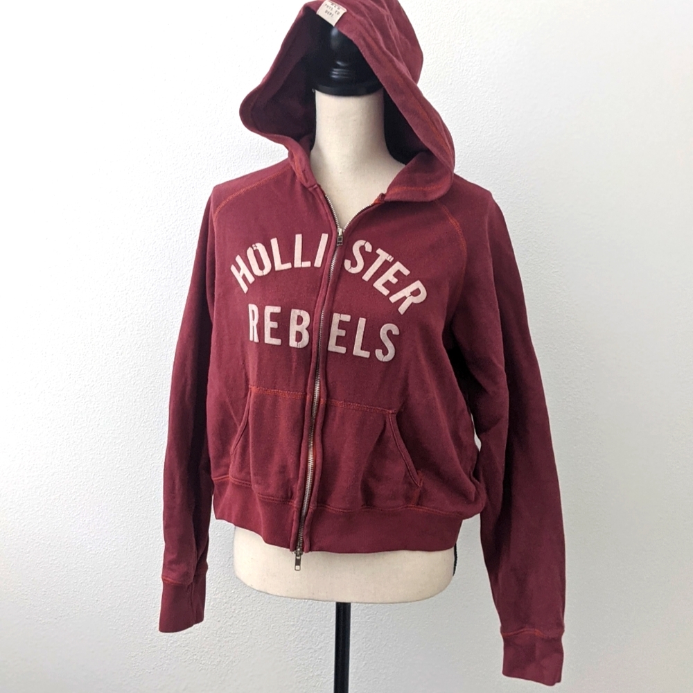 Vintage Hollister hoodie jacket sz XL (fits like L)